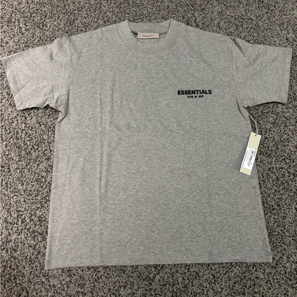 Fear of God Essentials Short Sleeve Tee - Dark Oatmeal